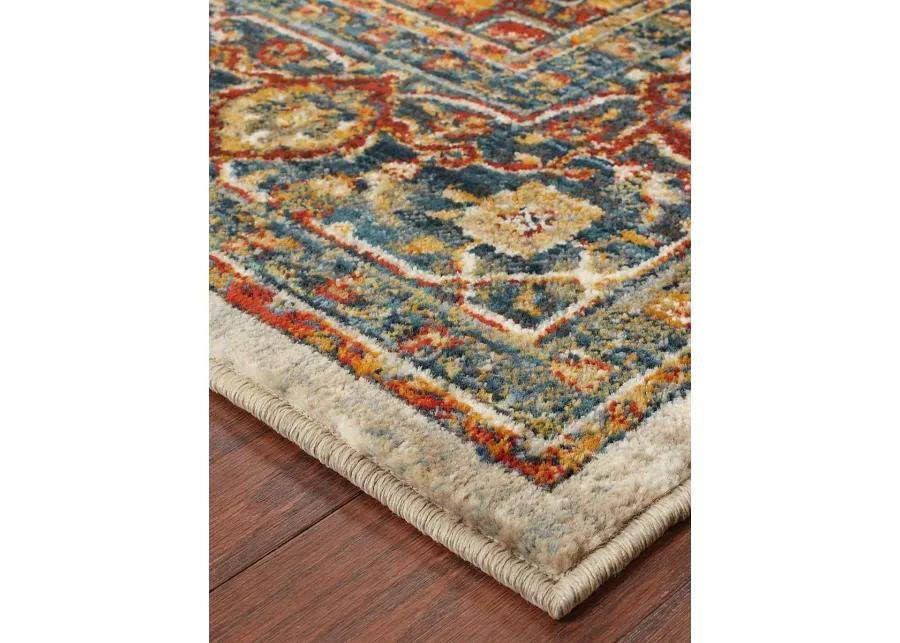 Sedona 6'7" x 9'6" Red Rug