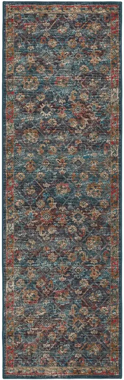 Jericho JC8 Navy 2'6" x 8' Rug