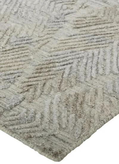 Elias 6718F Gray/Taupe 2'9" x 8' Rug