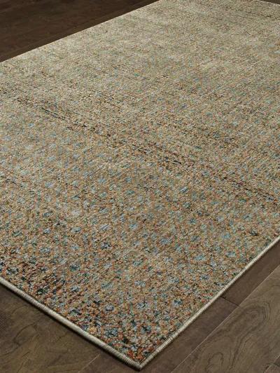 Atlas 5'3" x 7'3" Blue Rug