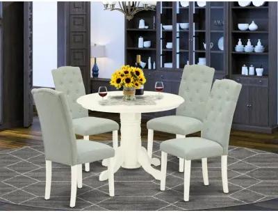 Dining Room Set Linen White