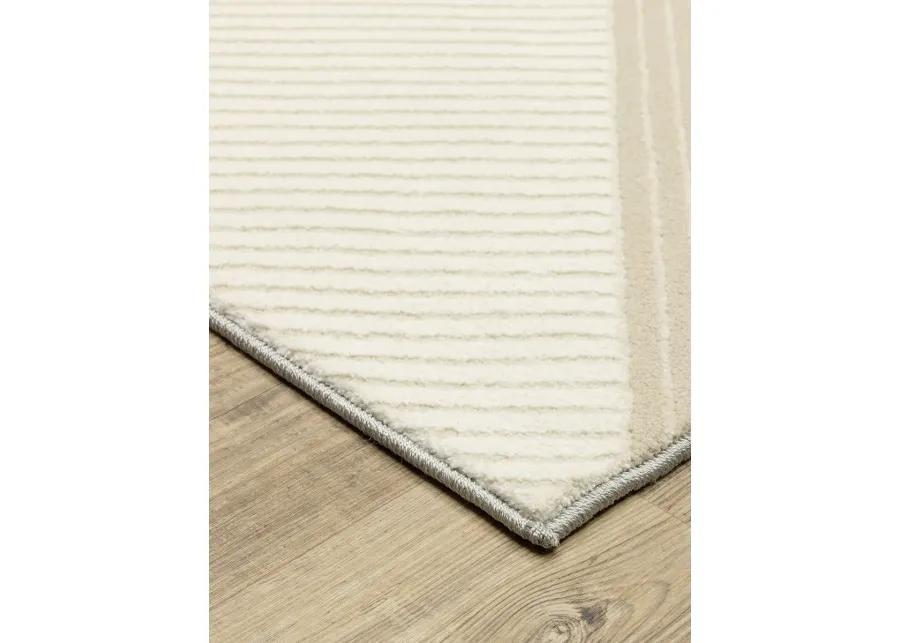 Raylan 5'3" x 7'6" Ivory Rug