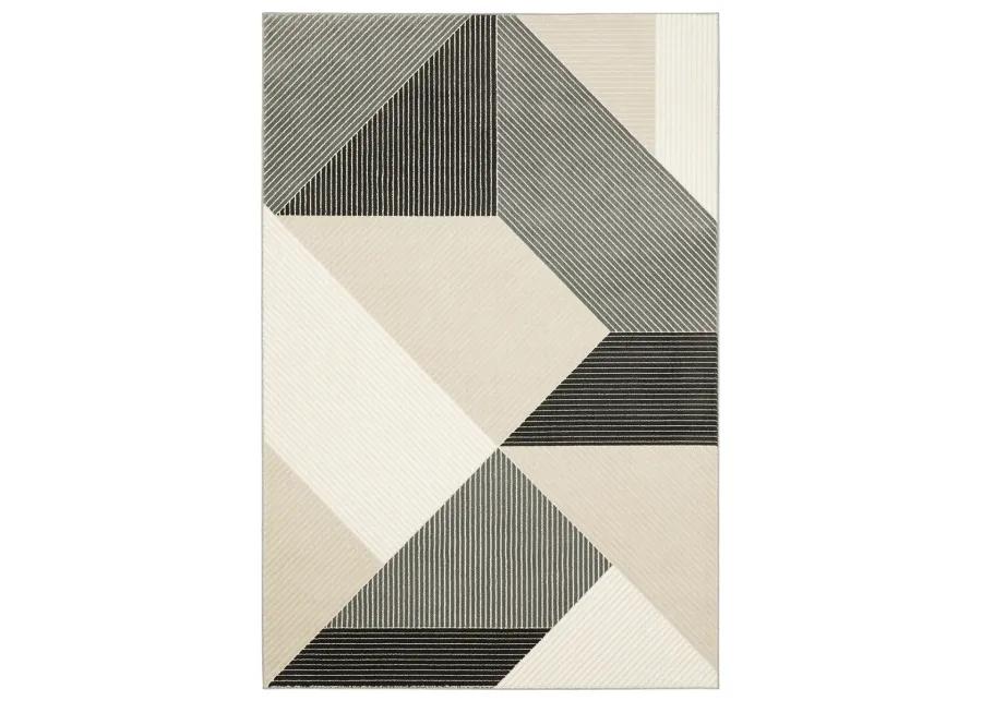 Raylan 5'3" x 7'6" Ivory Rug