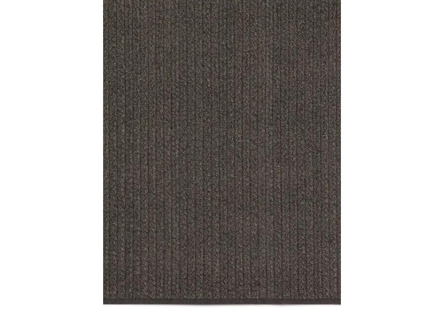 Nirvana Premium Iver Gray 2'6" x 10' Runner Rug