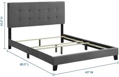 Modway - Amira Twin Performance Velvet Bed