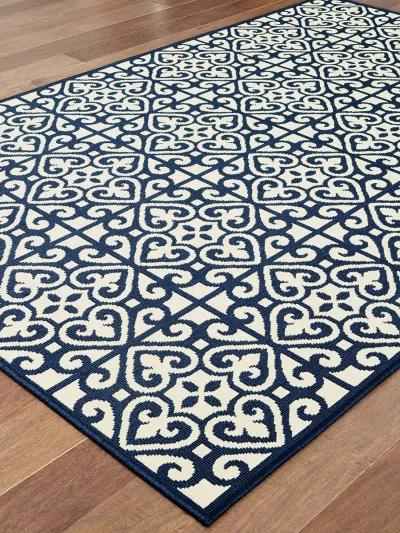 Marina 7'10" x 10'10" Ivory Rug