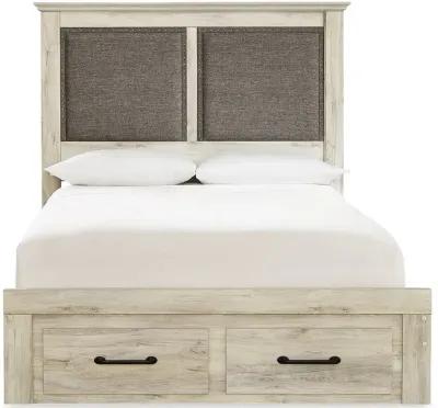 Cambeck Queen Upholstered Panel Storage Bed