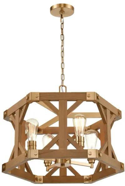 Structure 23'' Wide 4-Light Chandelier