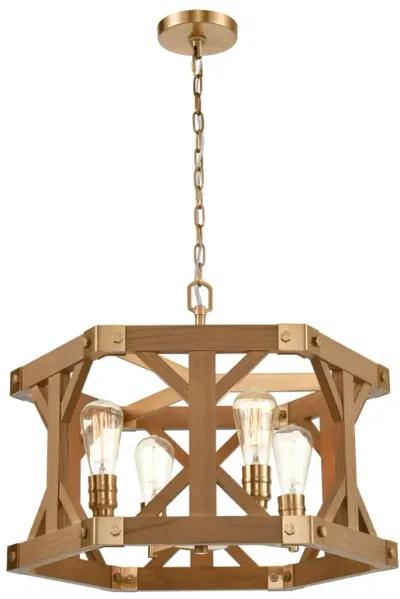 Structure 23'' Wide 4-Light Chandelier