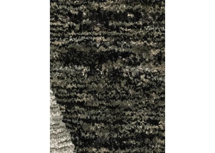 Strada 3'3" x 5'2" Charcoal Rug