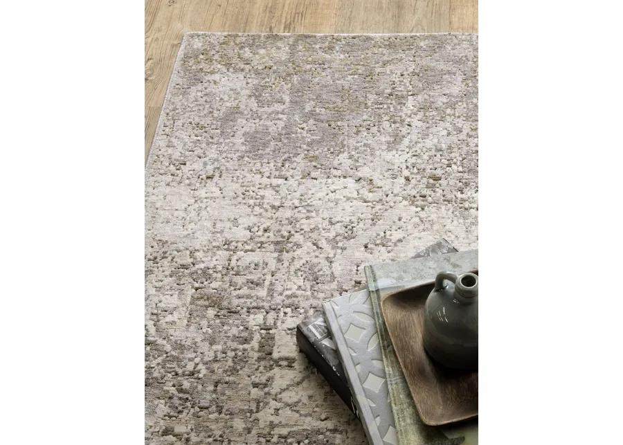 Nebulous 3'3" x 5' Beige/Ivory Rug