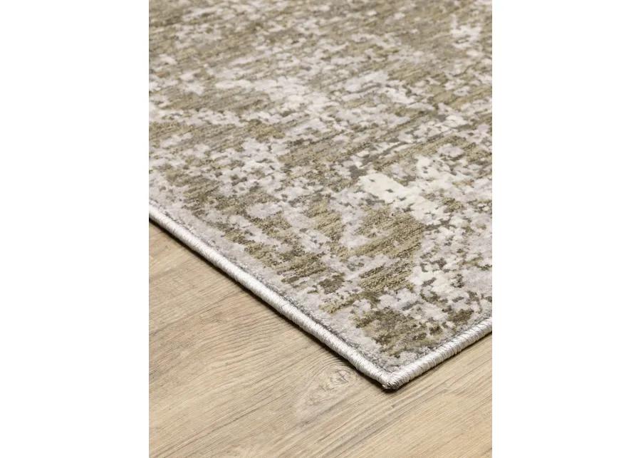 Nebulous 3'3" x 5' Beige/Ivory Rug