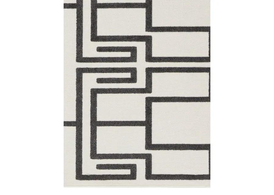 Kysa Odion White 9'2" x 11'9" Rug