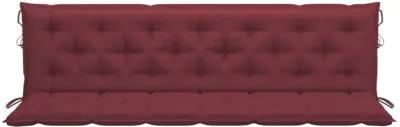 vidaXL Cushion for Swing Chair Wine Red 78.7" Fabric