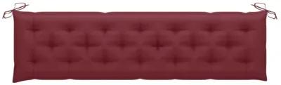 vidaXL Cushion for Swing Chair Wine Red 78.7" Fabric