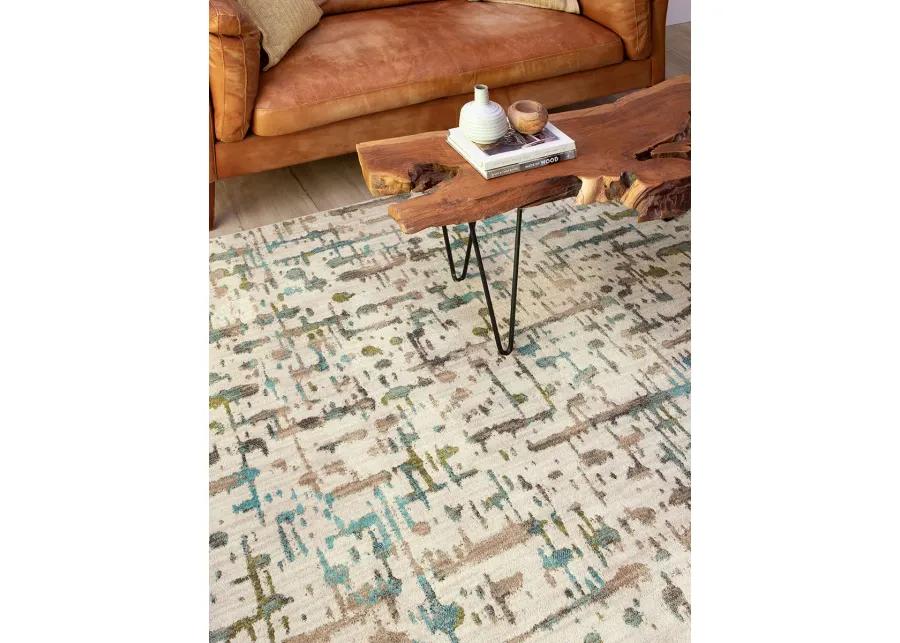 Expressions by Scott Living Wellspring Oyster 2' 4" X 7' 10" Rug