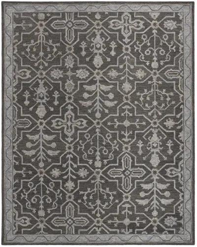 Fallon 8839F Gray/Blue/Ivory 5' x 8' Rug