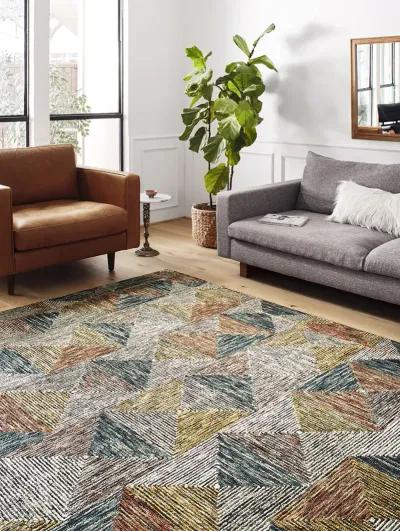 Spectrum SPE01 Lagoon/Spice 5' x 7'6" Rug