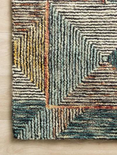 Spectrum SPE01 Lagoon/Spice 5' x 7'6" Rug