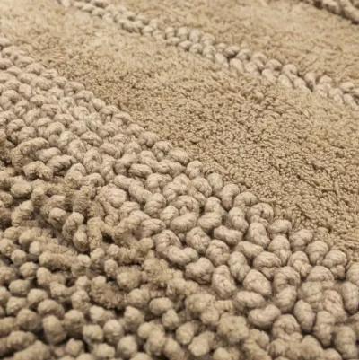 Composition Taupe 2' x 5' Bath Mat