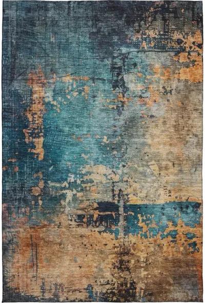 Nouveau NV14 Teal 2'3" x 7'6" Rug