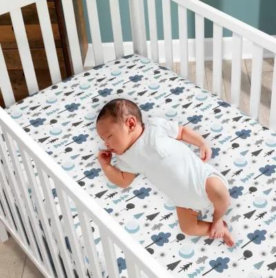 Disney Baby Forever Pooh 3-Piece Baby Crib Bedding Set  by  Lambs & Ivy - Blue