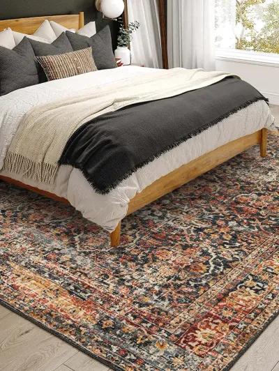 Jericho JC3 Charcoal 5' x 7'6" Rug