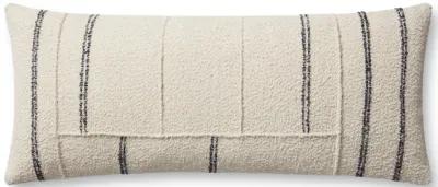 Susanna PMH0059 Ivory/Charcoal 13''x35'' Cover Only by Magnolia Home by Joanna Gaines x Loloi