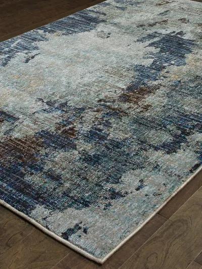 Evolution 3'3" x 5'2" Navy Rug