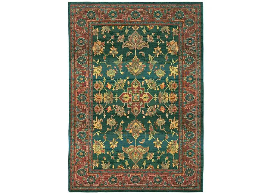 Kharma 2' x 3' Blue Rug