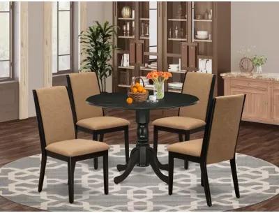 Dining Room Set Wirebrushed Black