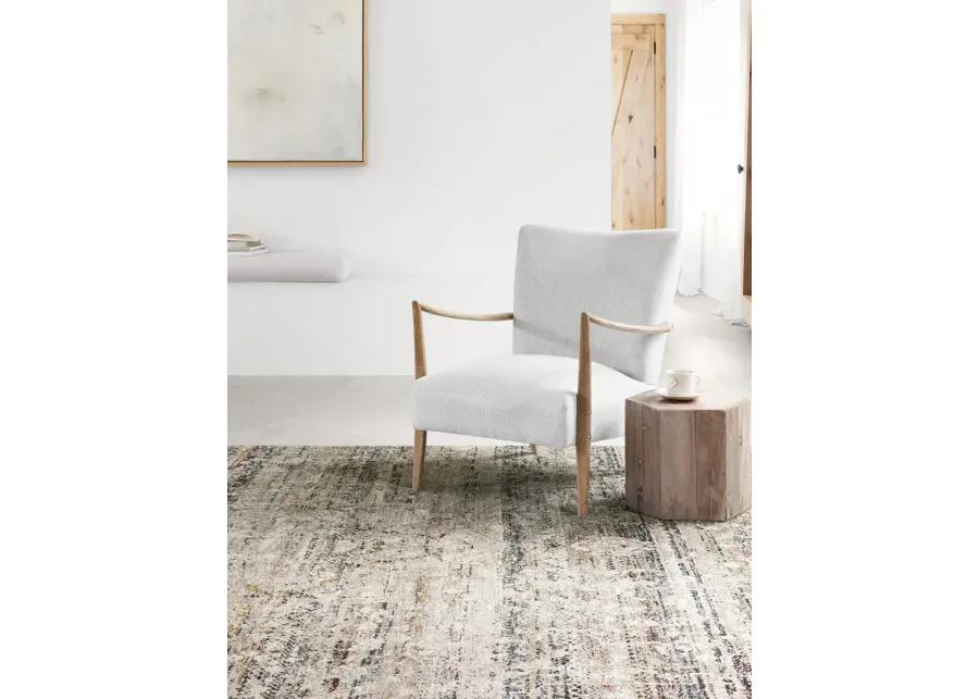 Theia THE03 Taupe/Multi 5' x 8' Rug