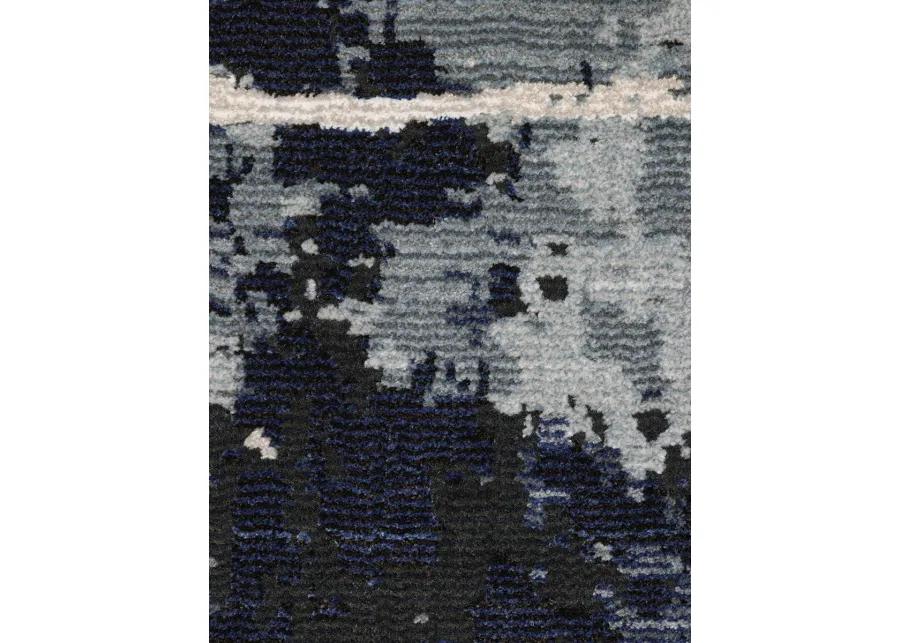 Caravan 7'10" x 10'10" Blue Rug