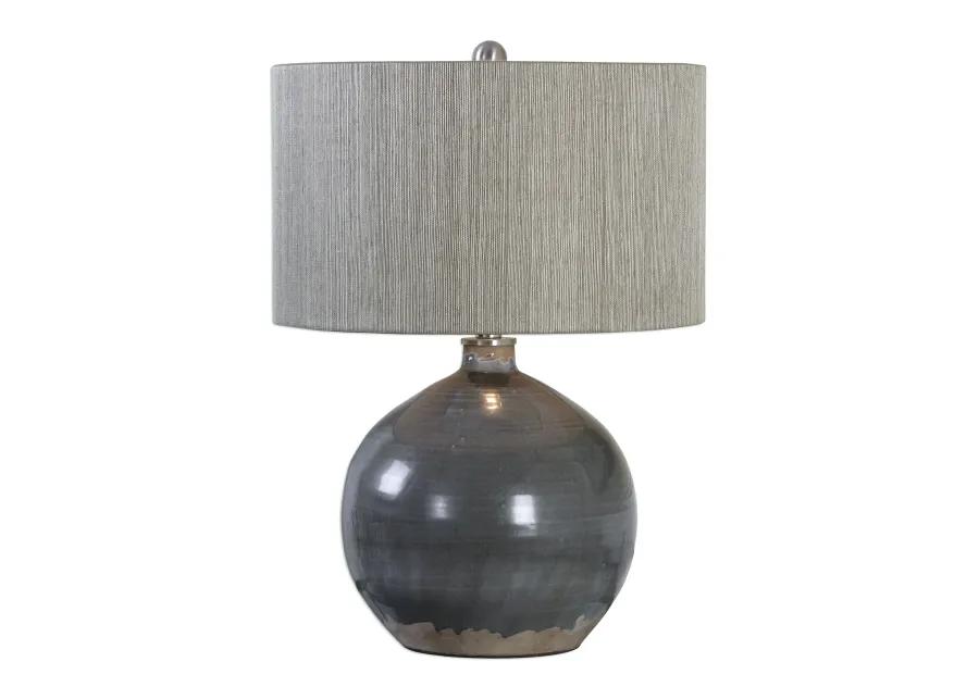 Uttermost Vardenis Gray Ceramic Lamp