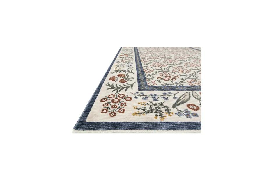 Kismet KIS02 Cream 3'7" x 5'2" Rug by Rifle Paper Co.