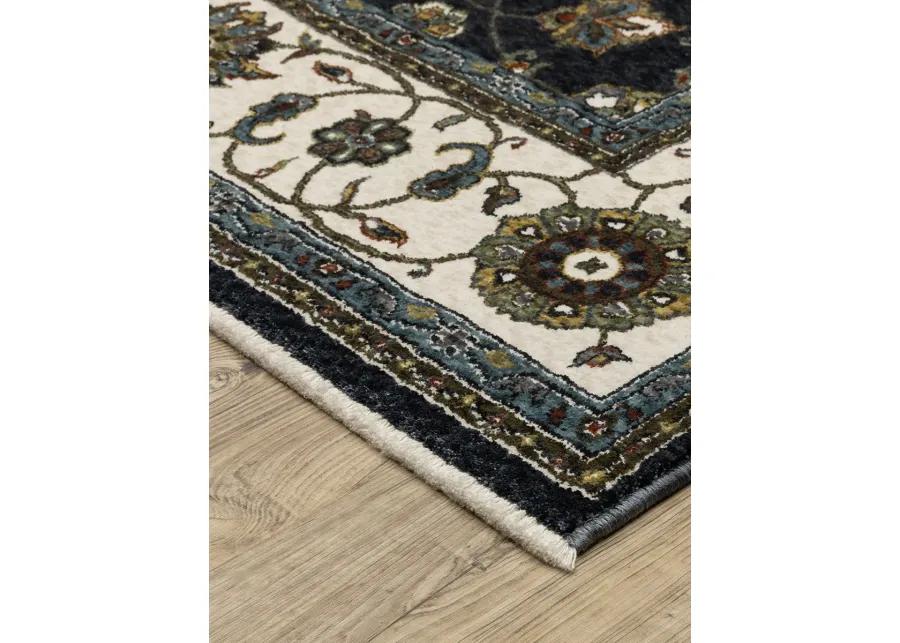 Vivian 9'10" x 12'10" Blue Rug