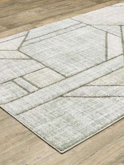 Cambria 3'3" x 5' Grey Rug