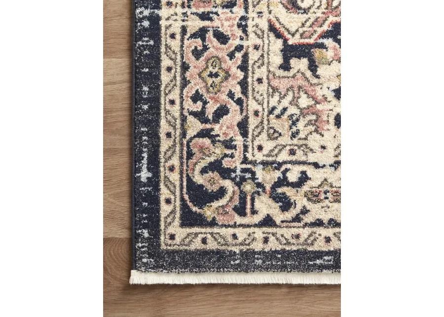 Graham Coral/Navy 9'6" x 12'6" Rug