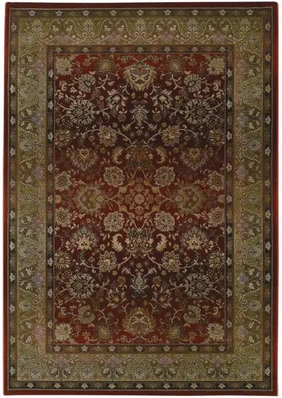 Generations 5'3" x 7'6" Red Rug