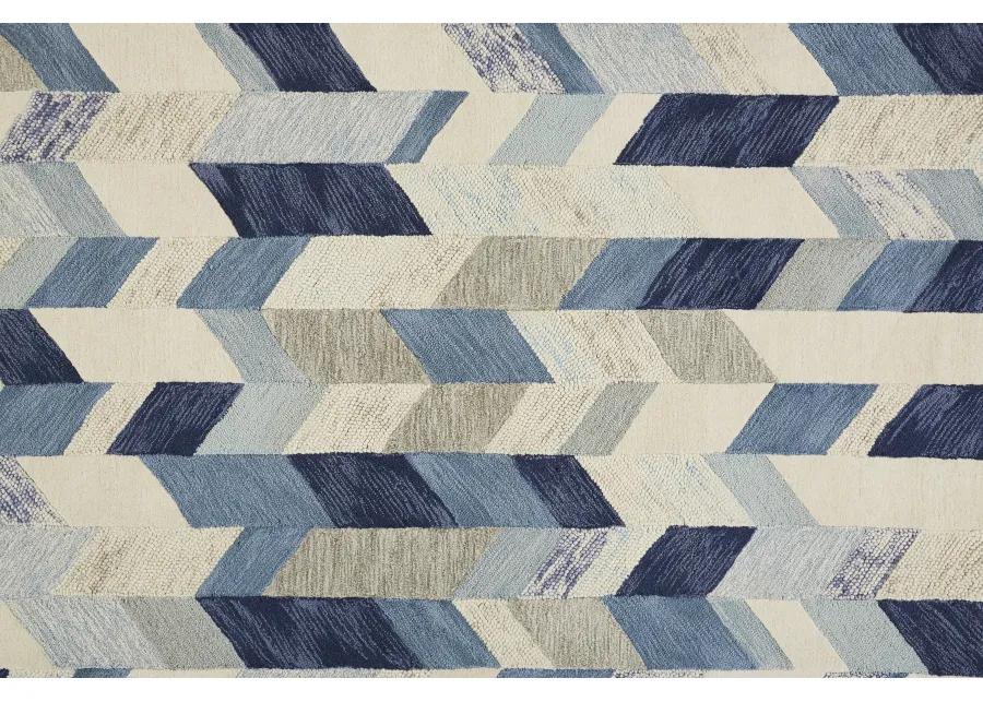 Arazad 8446F Blue/Ivory/Gray 2' x 3' Rug