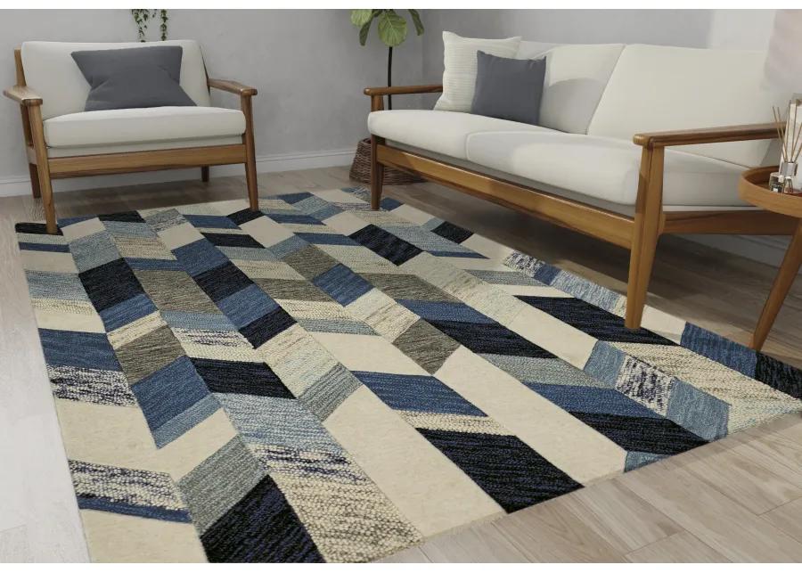 Arazad 8446F Blue/Ivory/Gray 2' x 3' Rug