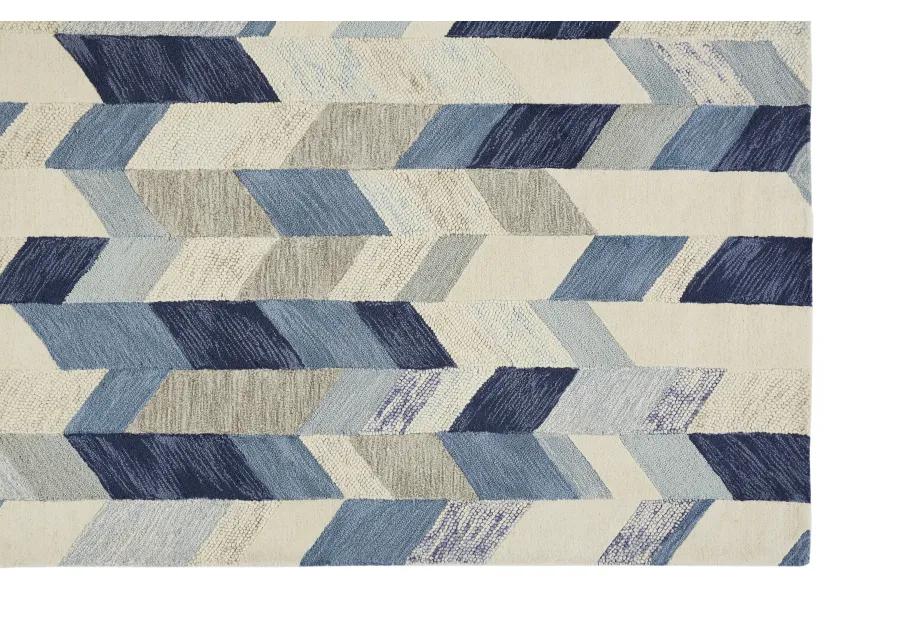 Arazad 8446F Blue/Ivory/Gray 2' x 3' Rug