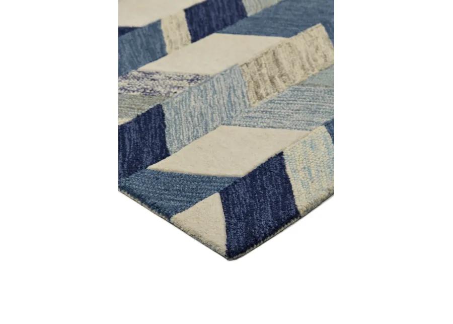 Arazad 8446F Blue/Ivory/Gray 2' x 3' Rug