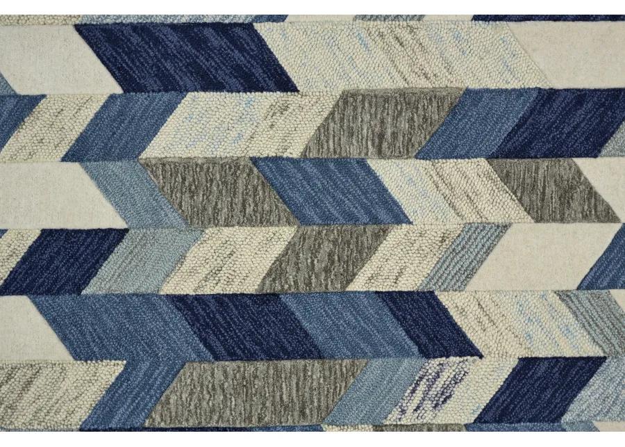 Arazad 8446F Blue/Ivory/Gray 2' x 3' Rug