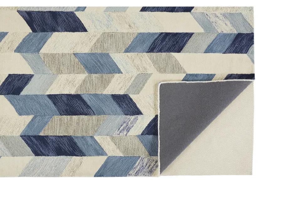 Arazad 8446F Blue/Ivory/Gray 2' x 3' Rug