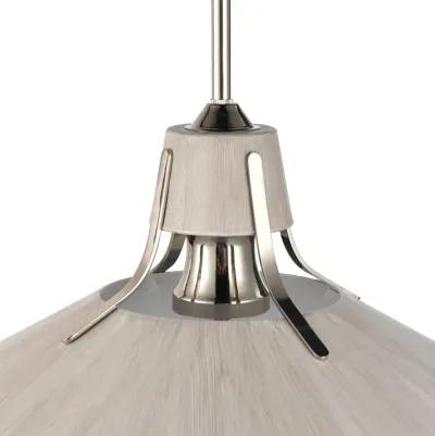 Danique 24'' Wide 1-Light Silver Pendant