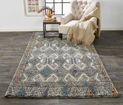 Arazad 8479F Black/Ivory/Green 9'6" x 13'6" Rug