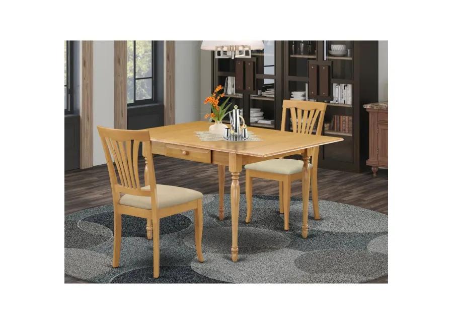 Dining Room Set Oak, MZAV3-OAK-C