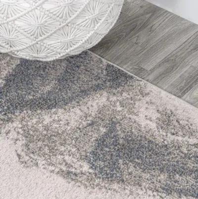 Petalo Abstract Two Tone Modern Area Rug