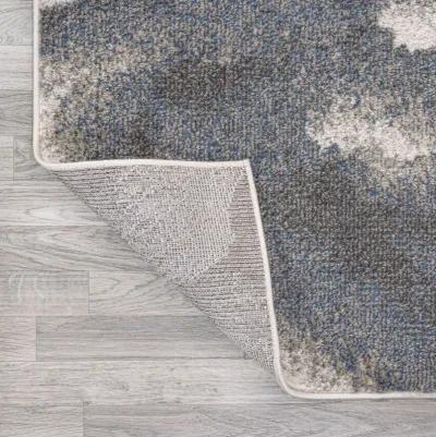 Petalo Abstract Two Tone Modern Area Rug